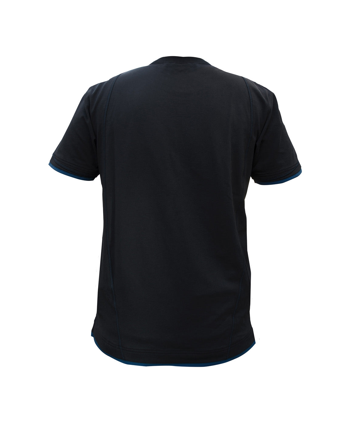 DASSY® Kinetic T-shirt schwarz/azurblau