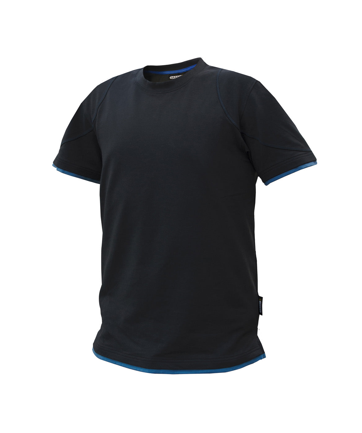 DASSY® Kinetic T-shirt schwarz/azurblau