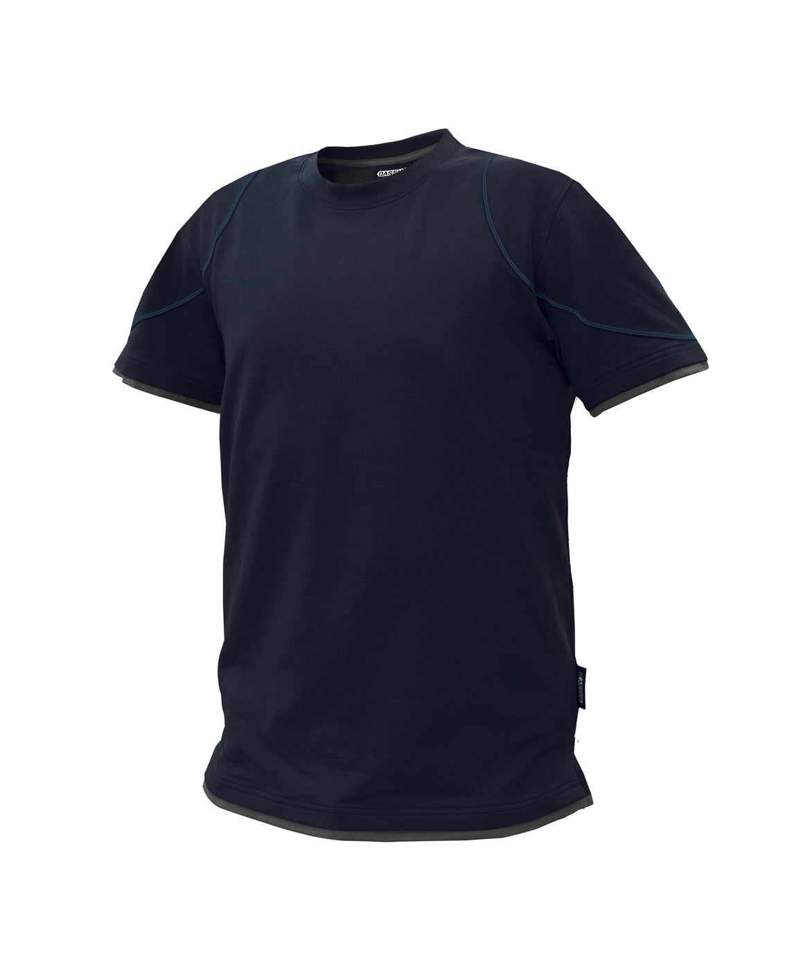 DASSY® Kinetic T-shirt nachtblau/anthrazitgrau