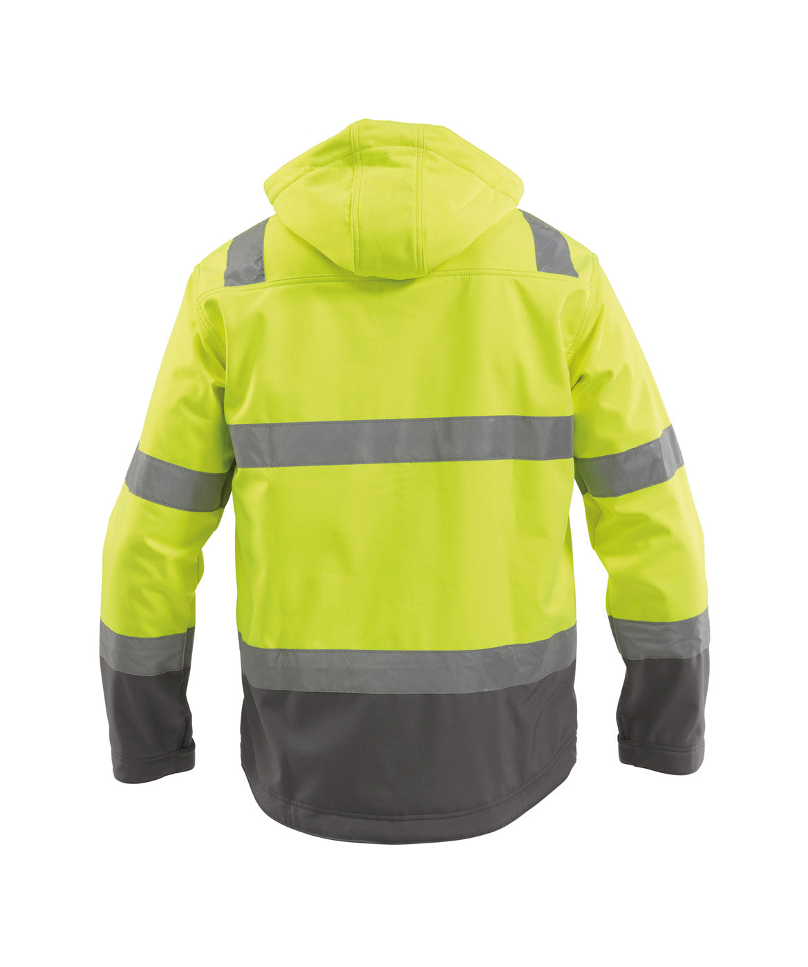 DASSY® Malaga Warnschutz softshell-Jacke neongelb/zementgrau