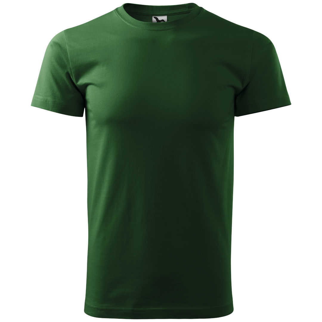Malfini T-Shirt Basic Baumwolle flaschengrün