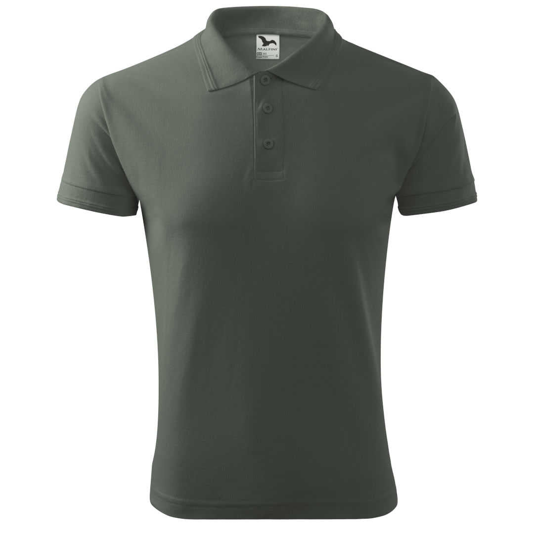 Malfini Polo Shirt 203 Polohemd Herren dunkler schiefer