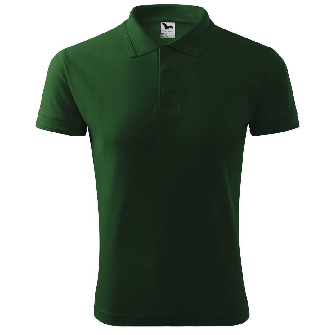 Malfini Polo Shirt 203 Polohemd Herren flaschengrün