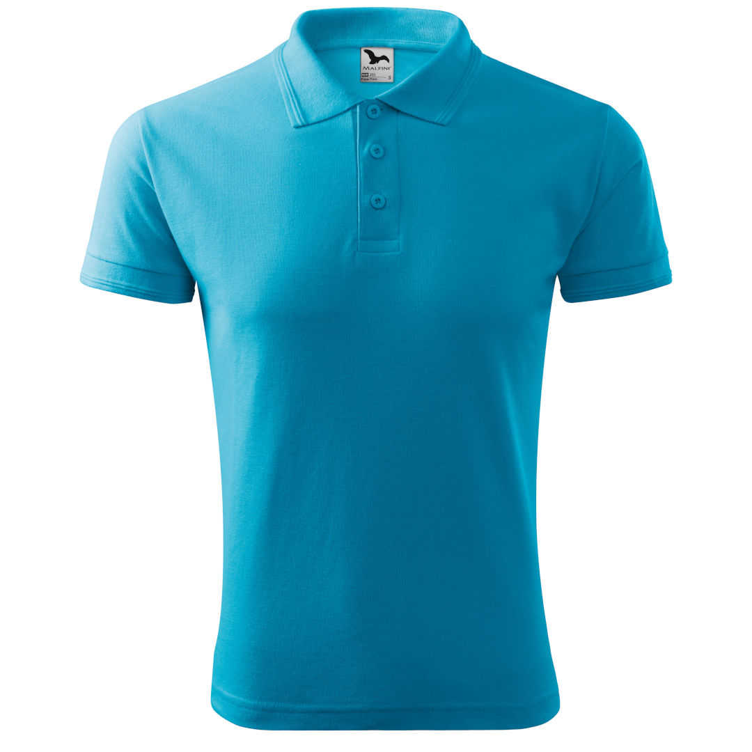 Malfini Polo Shirt 203 Polohemd Herren türkisblau