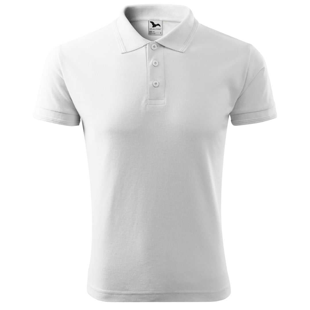 Malfini Polo Shirt 203 Polohemd Herren weiß