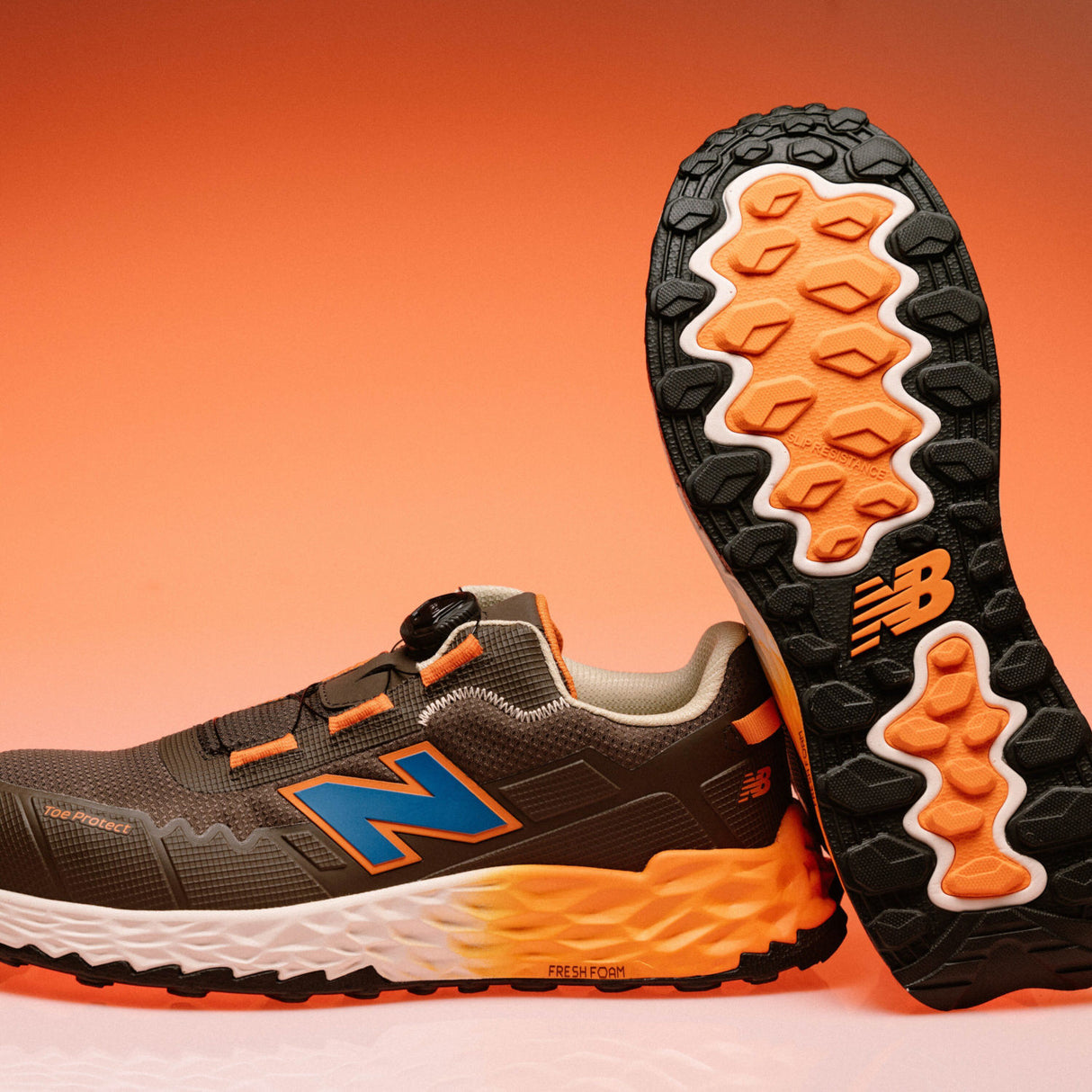 New Balance Cremorne BOA Sicherheitsschuhe S3L Chocolate-Orange