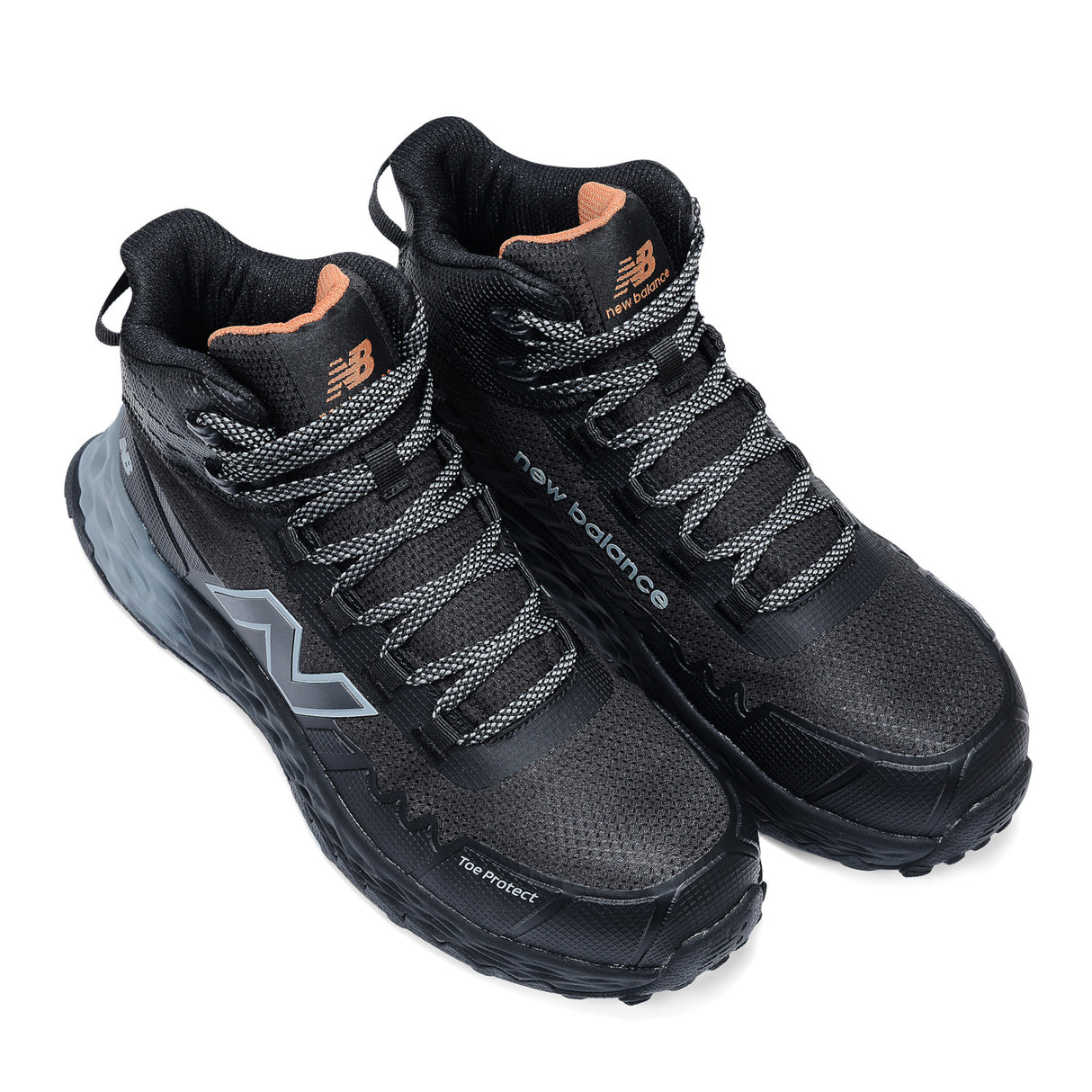 New Balance Cremorne Mid Womens Sicherheitsschuhe S3 schwarz-grau