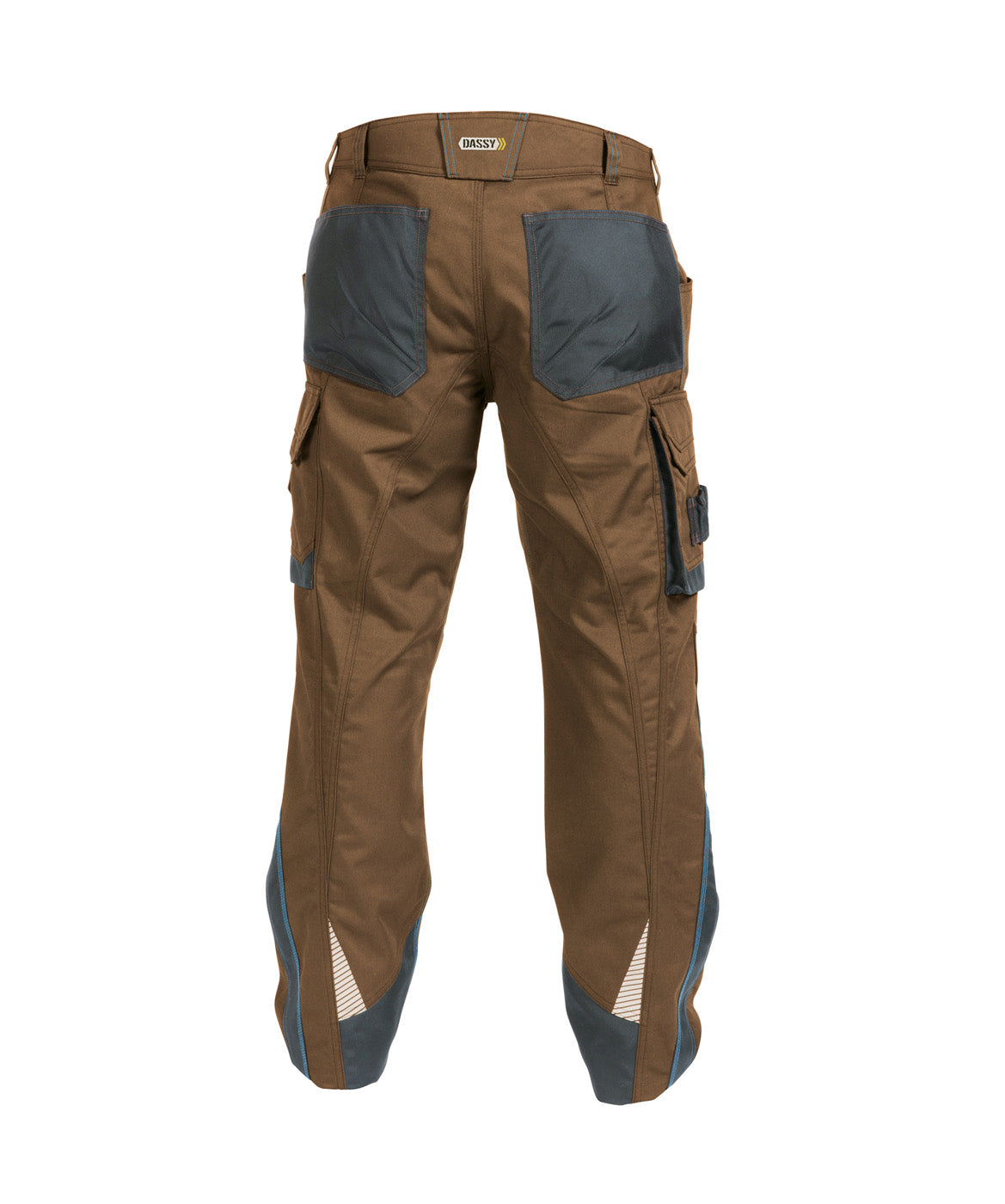 DASSY® Nova Bundhose mit Kniepolstertaschen lehmbraun/anthrazitgrau