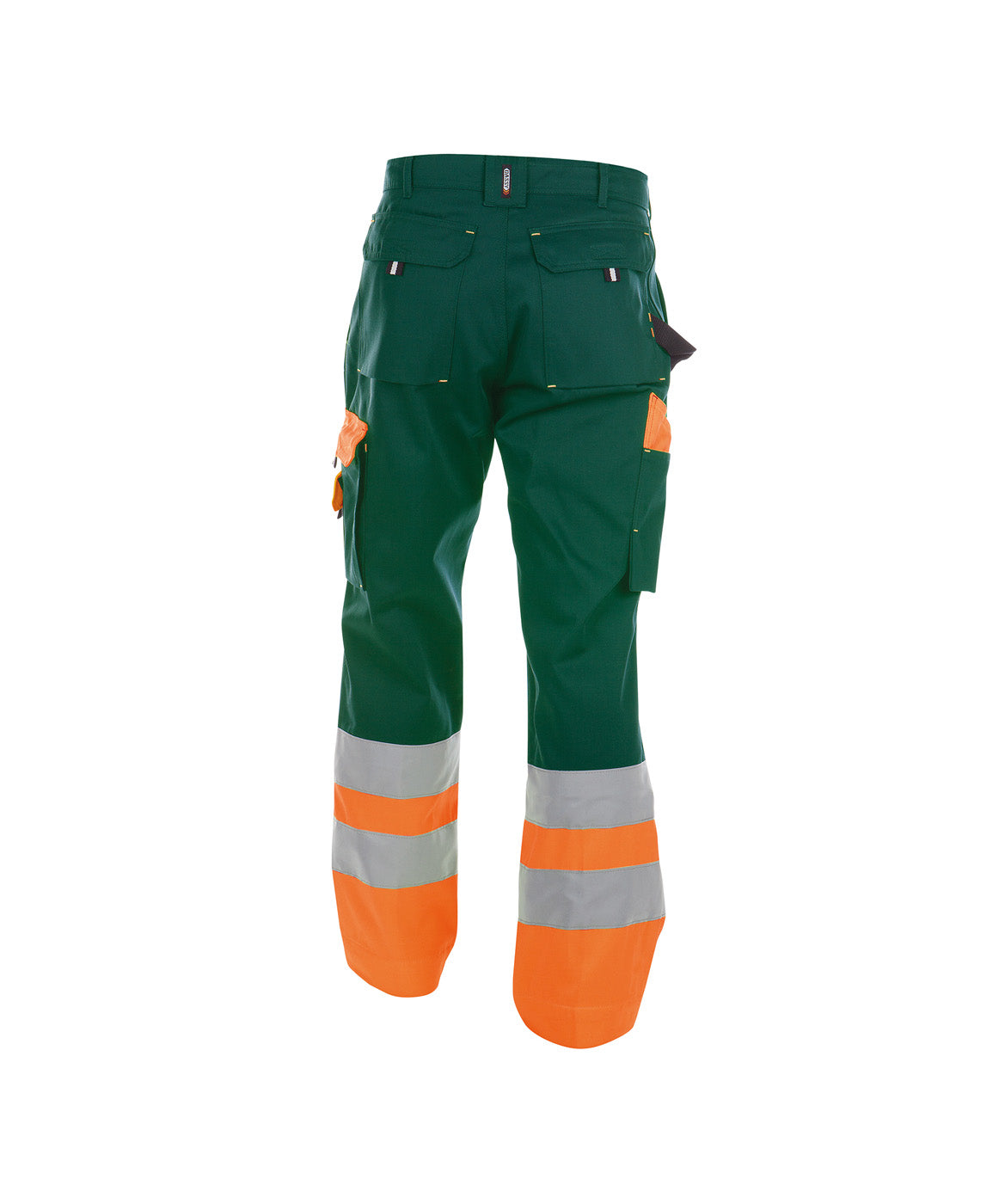 DASSY® Omaha Warnschutz Bundhose flaschengrün/neonorange