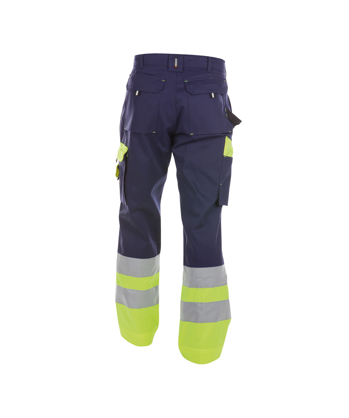 DASSY® Omaha Warnschutz Bundhose dunkelblau/neongelb