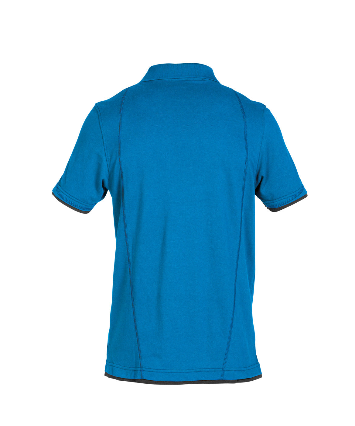 DASSY® Orbital Poloshirt azurblau/anthrazitgrau