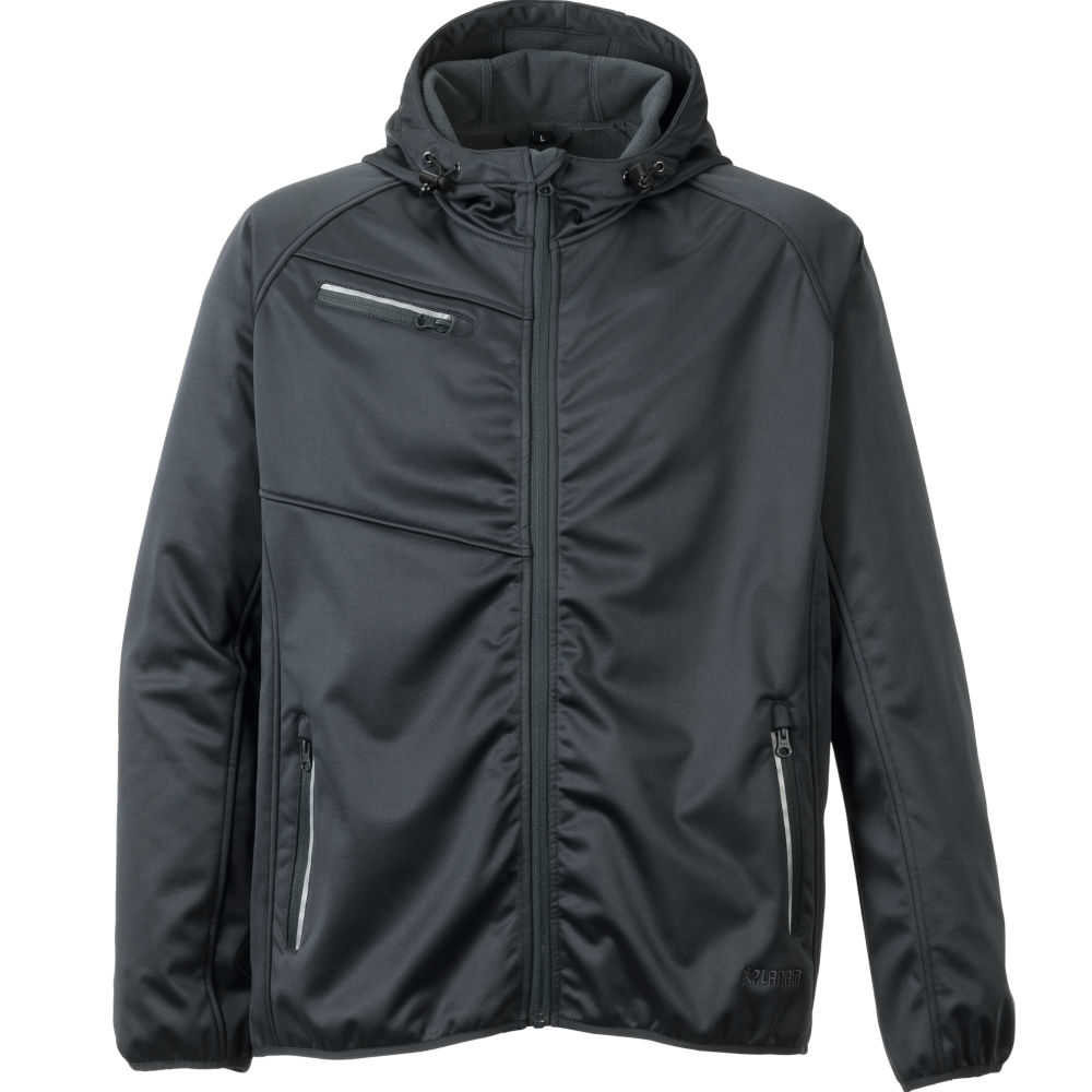 Planam Softshell Jacke Fog grau