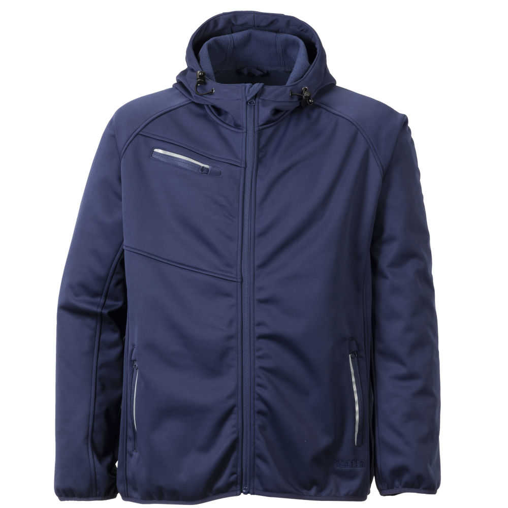 Planam Softshell Jacke Fog marine