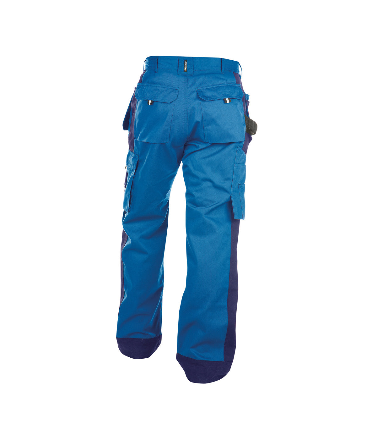DASSY® Seattle Zweifarbige Multitaschen-Bundhose mit Kniepolstertaschen kornblau/dunkelblau
