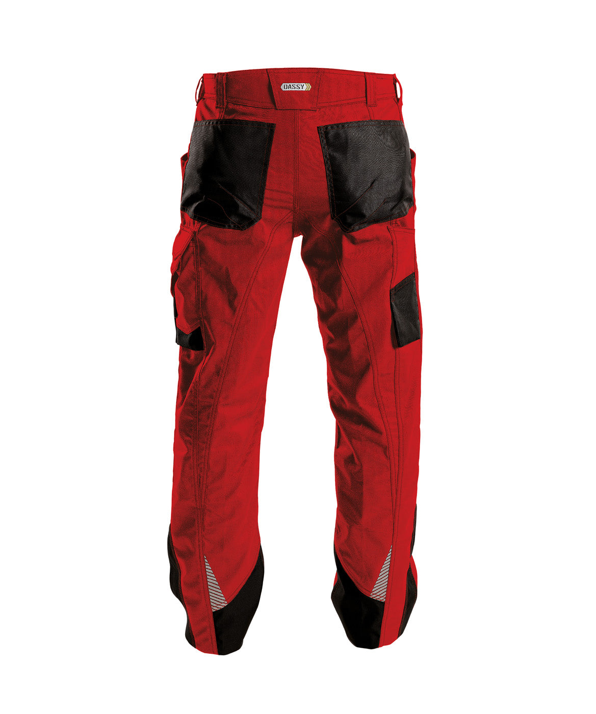 DASSY® Spectrum Bundhose rot/schwarz