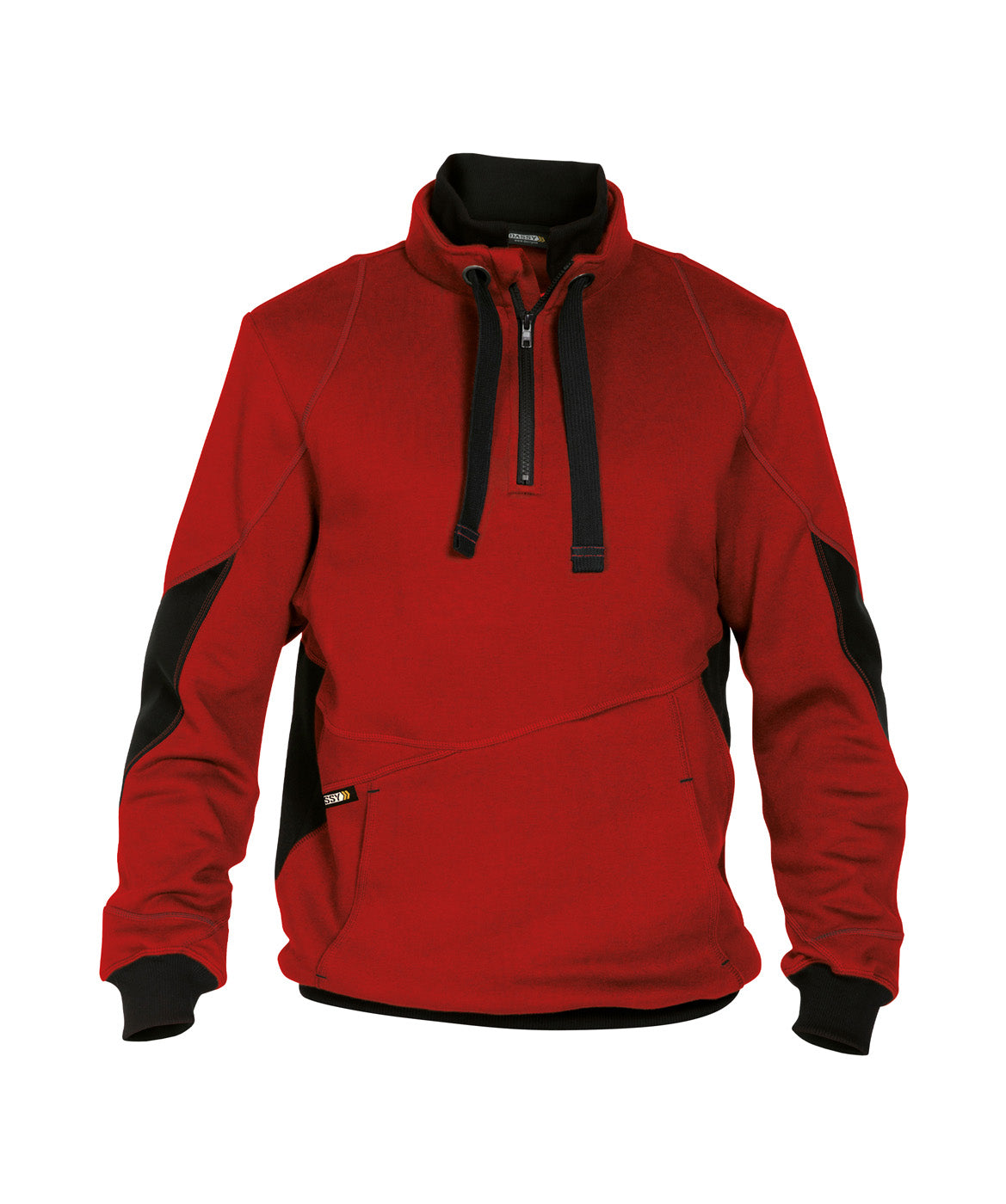 DASSY® Stellar Sweatshirt rot/schwarz