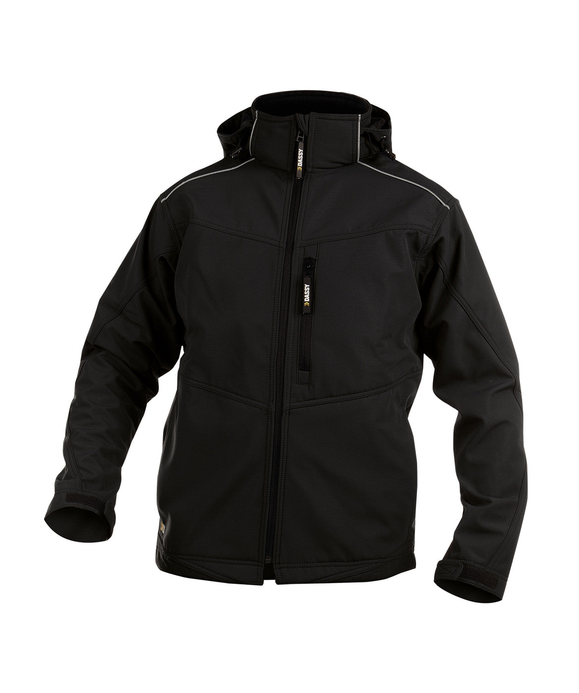 DASSY® Tavira Softshell-Jacke schwarz