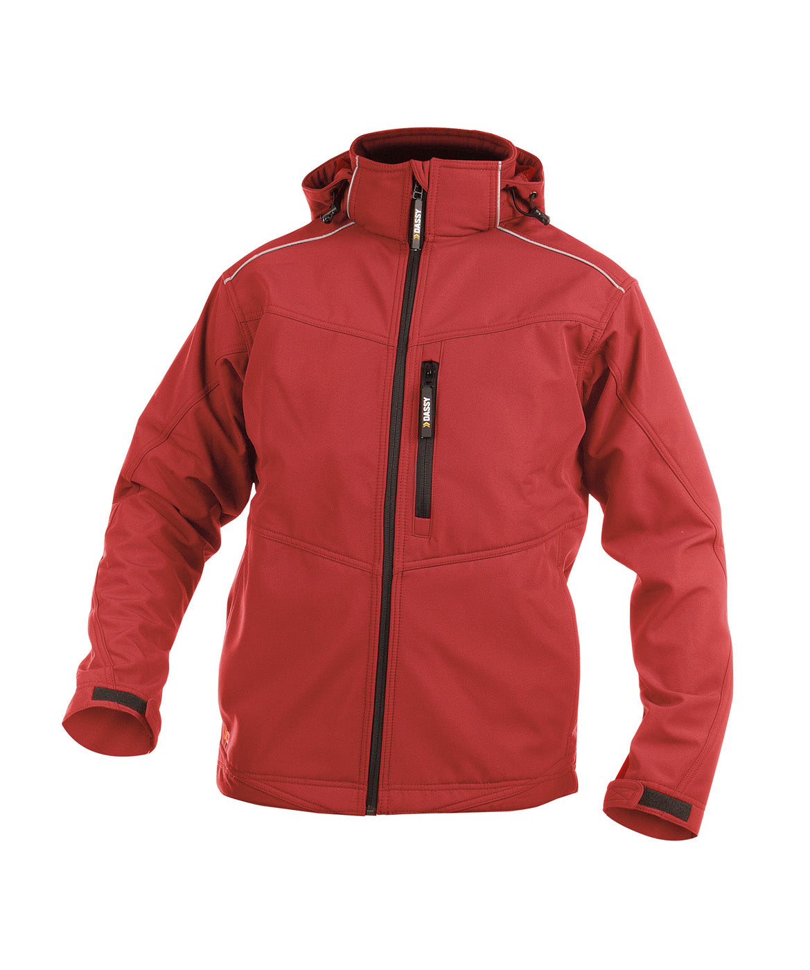 DASSY® Tavira Softshell-Jacke karminrot