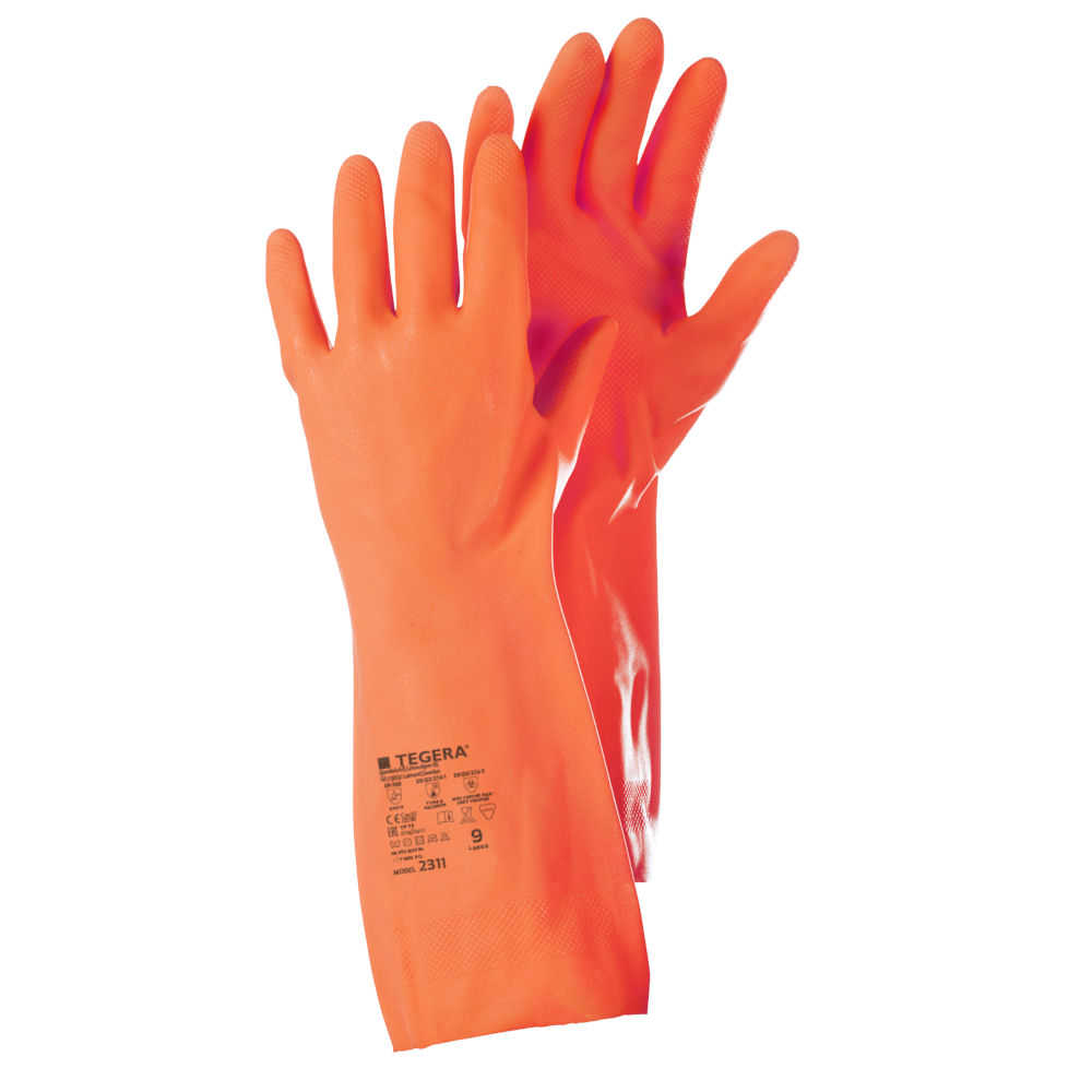 tegera 2311 chemikalienschutzhandschuhe orange
