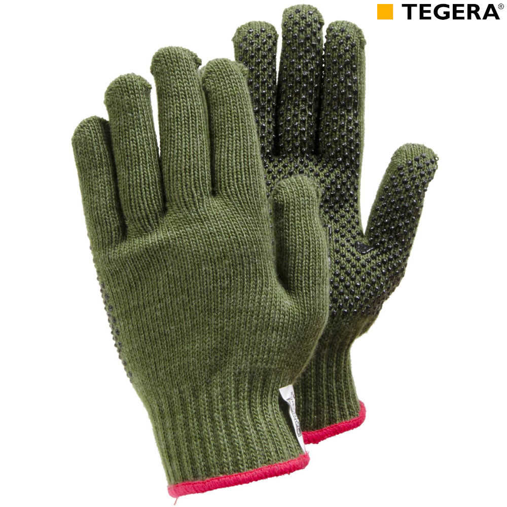 TEGERA 4635 Stoffhandschuhe mit Noppen
