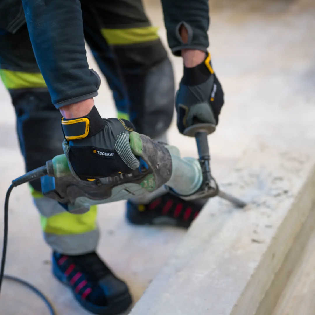 TEGERA 9180 Vibrationsdämpfende Handschuhe