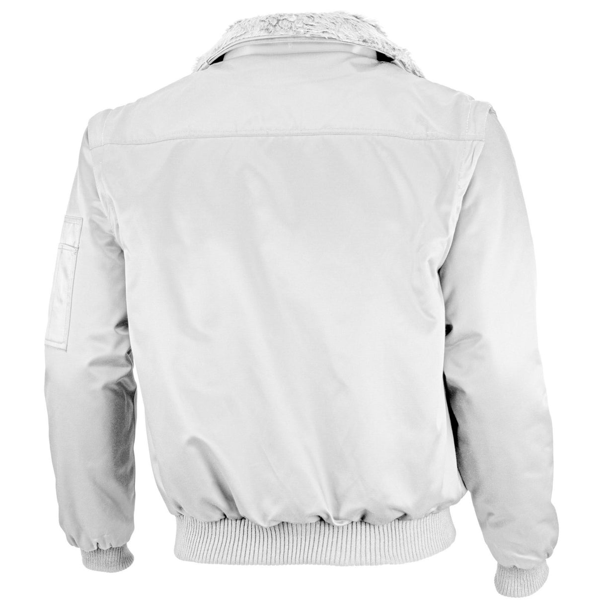 Warme Arbeitsjacke weiß