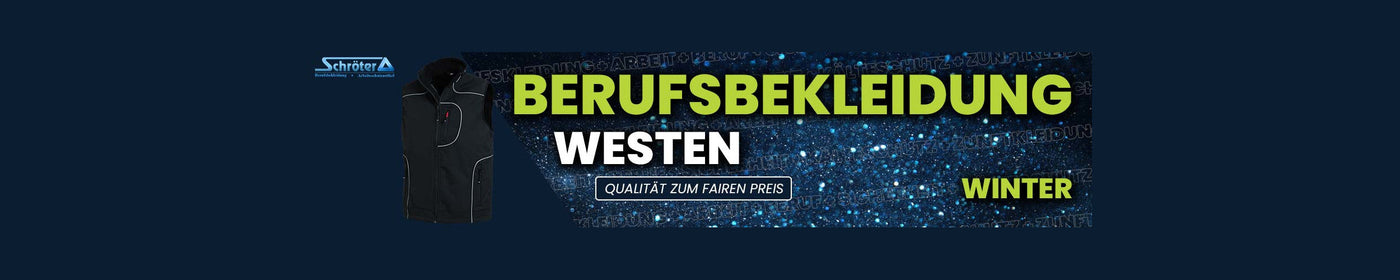 Winterwesten für die Arbeit