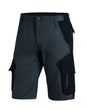 FHB WULF Bermuda  anthrazit/schwarz