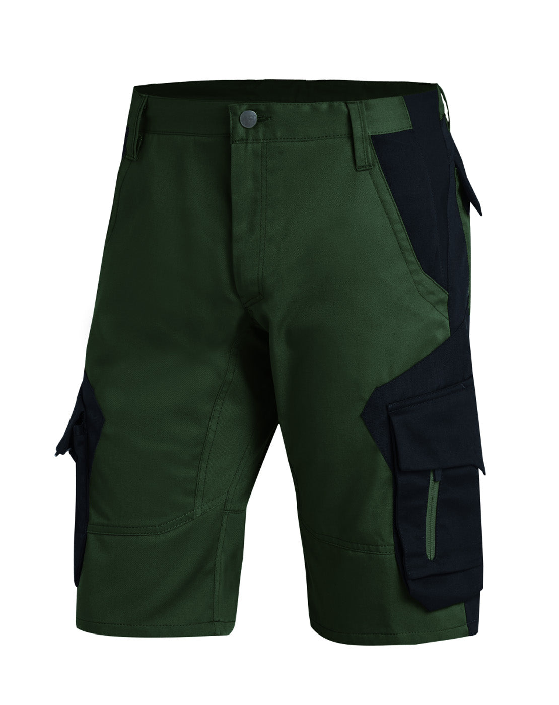FHB WULF Bermuda  oliv/schwarz