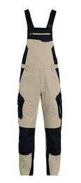 FHB PASCAL Latzhose beige/schwarz