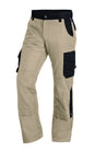 FHB BRUNO Arbeitshose beige/schwarz