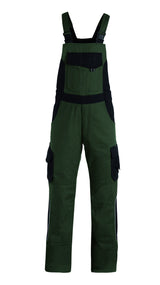 FHB ECKHARD Latzhose oliv/schwarz