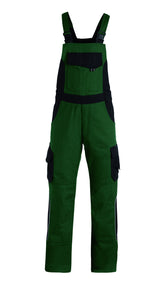 FHB ECKHARD Latzhose grün/schwarz