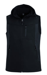 FHB JUSTUS Softshellweste anthrazit/schwarz