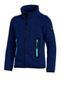 FHB MATS Strick-Fleece-Jacke Kinder  marine