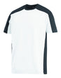 FHB MARC T-Shirt zweifarbig weiß/anthrazit