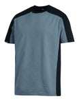 FHB MARC T-Shirt zweifarbig grau/schwarz