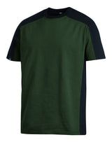 FHB MARC T-Shirt zweifarbig oliv/schwarz