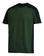 FHB MARC T-Shirt zweifarbig oliv/schwarz