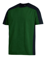FHB MARC T-Shirt zweifarbig grün/schwarz
