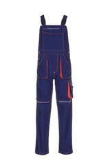 Planam Latzhose Basalt Neon marine/orange