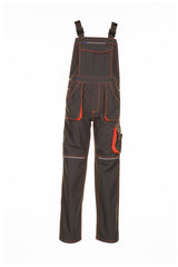Planam Latzhose Basalt Neon oliv/orange