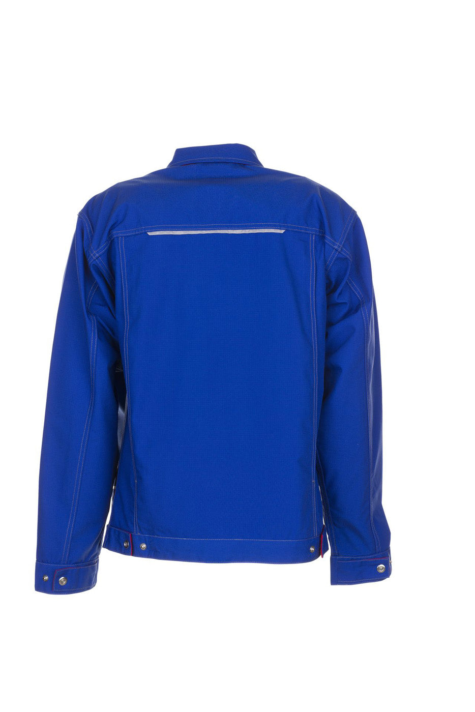 Planam Bundjacke Basalt kornblau/rot