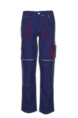 Planam Bundhose Basalt marine/rot