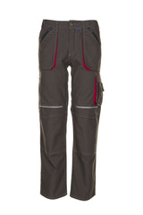 Planam Bundhose Basalt oliv/rot
