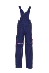 Planam Latzhose Basalt marine/rot