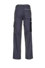 Planam Bundhose Canvas 320 grau/schwarz