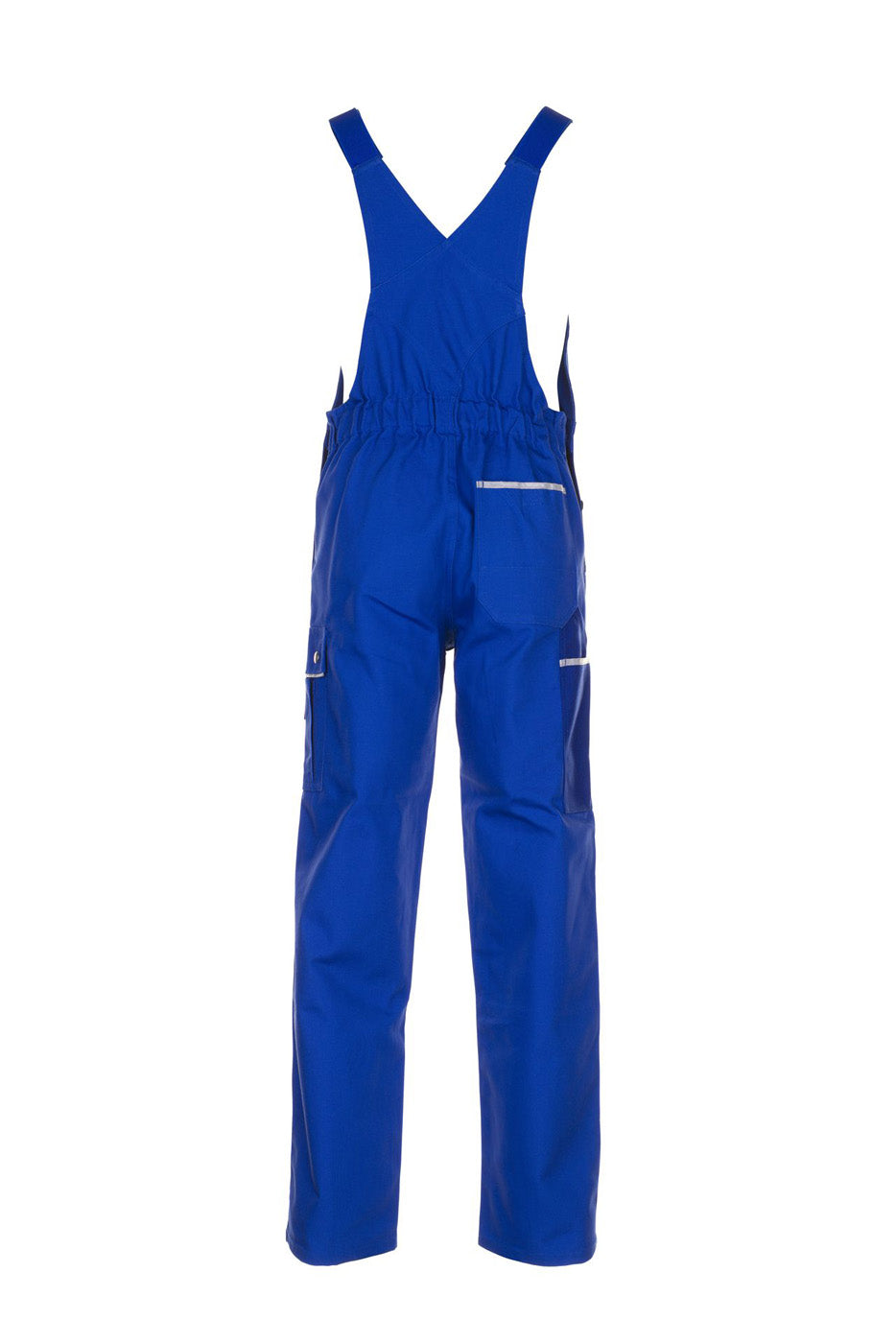 Planam Latzhose Canvas 320 kornblau/kornblau