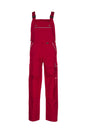 Planam Latzhose Canvas 320 rot/rot