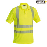 DASSY Brandon Warnschutz UV-Poloshirt gelb